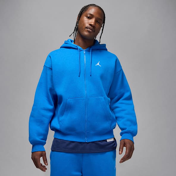 Jordan Brooklyn Fleece Sweat à capuche et zip oversize pour homme
