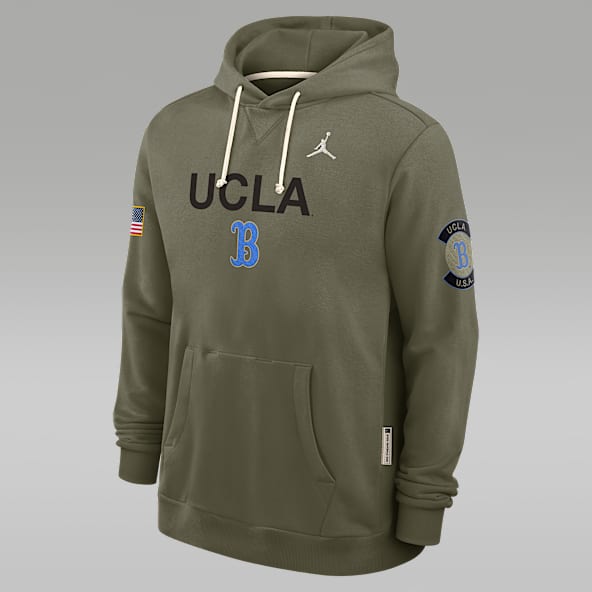 UCLA 2025 Military Appreciation Men's Jordan Brand Dri-FIT College Pullover Hoodie