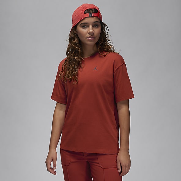 Buy Women's Red Nike Sportswear Tops Online
