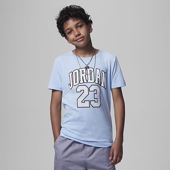 Nike Air Jordan All Over Print Jumpman T Shirt Boys 10-12 Medium