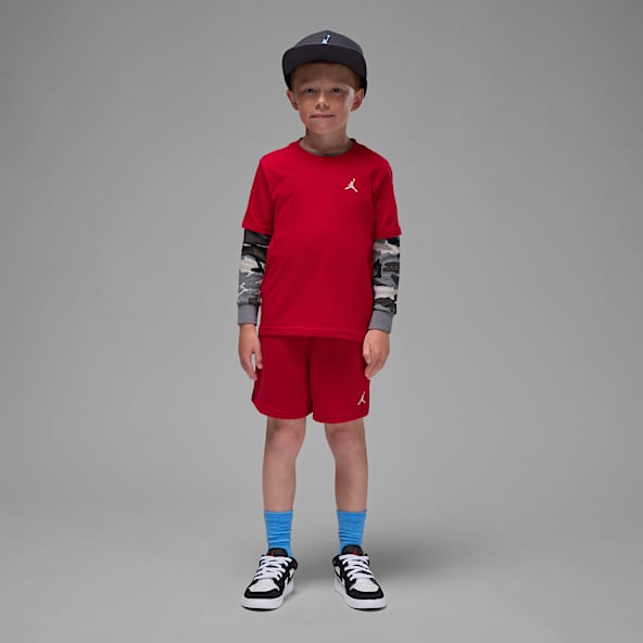 Jordan Brooklyn Essentials Little Kids' 2-Piece French Terry Shorts Set
