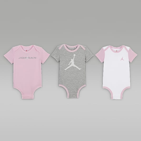 Jordan Brooklyn Essentials Bodies para bebé (0-9 meses, embalagem de 3)