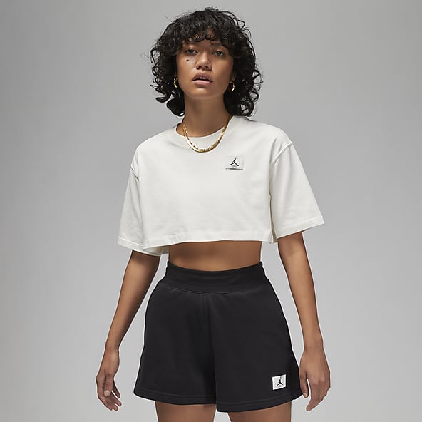 Nike crop t shirts for womens sales