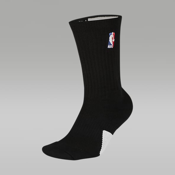 Nike Elite Versatility High Quarter Basketball Socks - Black/Black