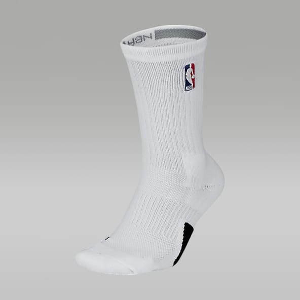  Nike Elite Basketball Crew Socks 3 Pack (White/Black, Large) :  Ropa, Zapatos y Joyería