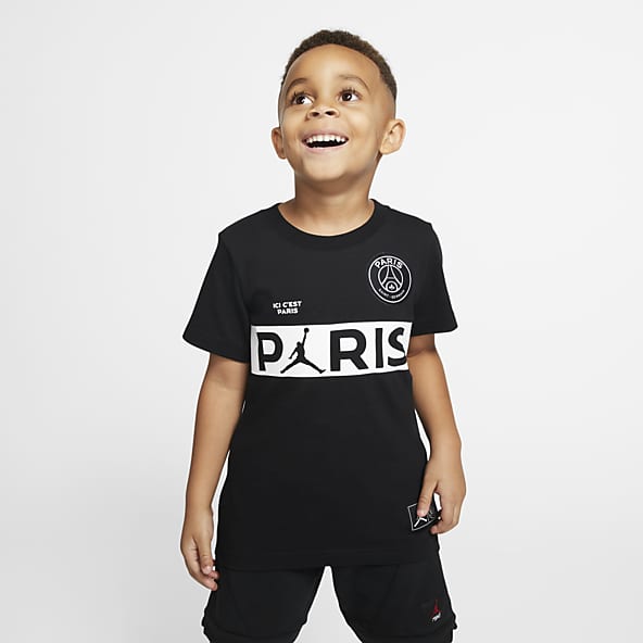 PSG T-shirt z krótkim rękawem dla małych dzieci
