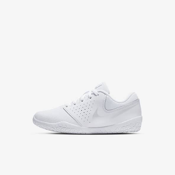 all white nike cheer shoes