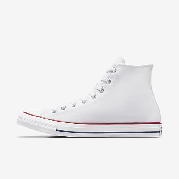 converse full white shoes