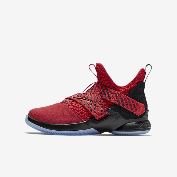 red and black lebron james shoes