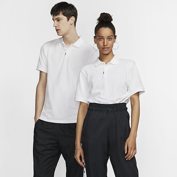 white nike polo shirt womens