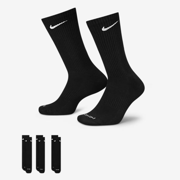  Calcetines Everyday Crew para hombre – Calcetines de algodón  por American Made – Paquete de 12, Negro - : Ropa, Zapatos y Joyería