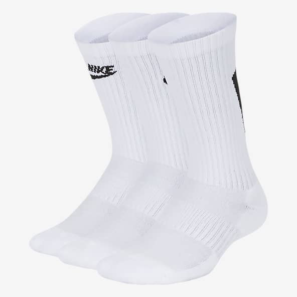boys white nike socks