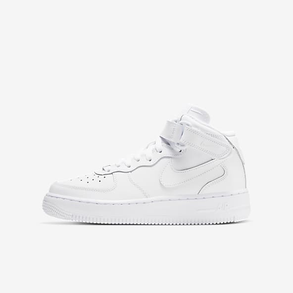 youth nike air force 1 white