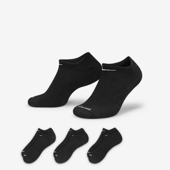 women's nike black ankle socks