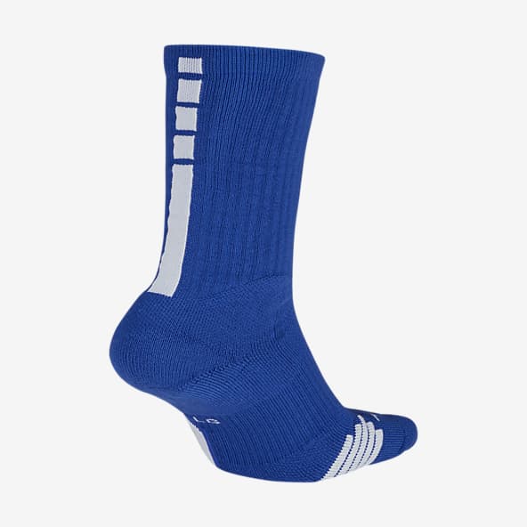 NIKE ELITE Versatility Disruptor Crew Basketball Socks Blue