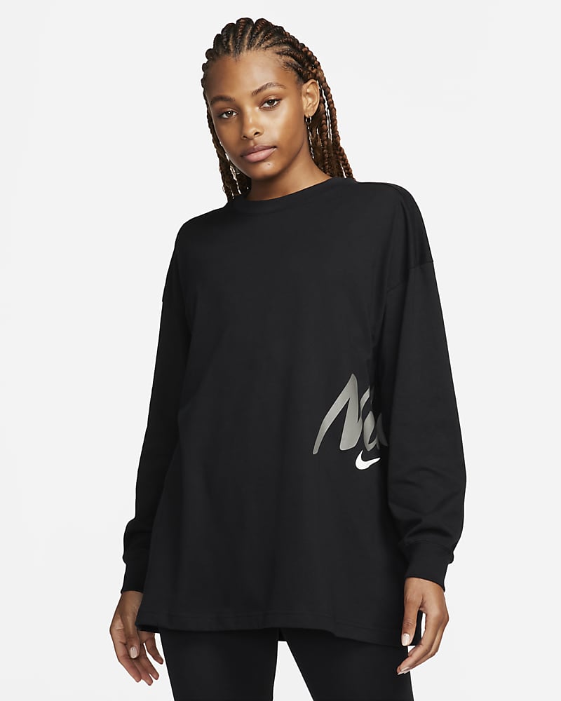 Nike futura all over print crew sweatshirt store
