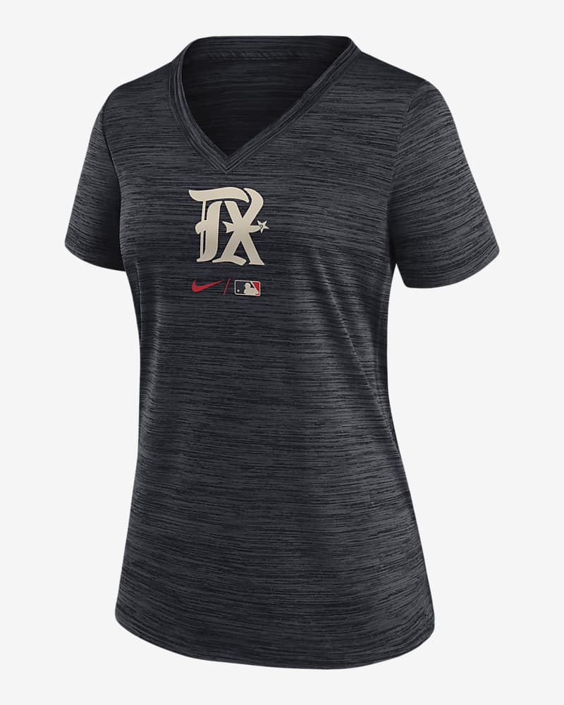 Nike Dri-Fit Velocity Practice (MLB Texas Rangers) Men's T-Shirt