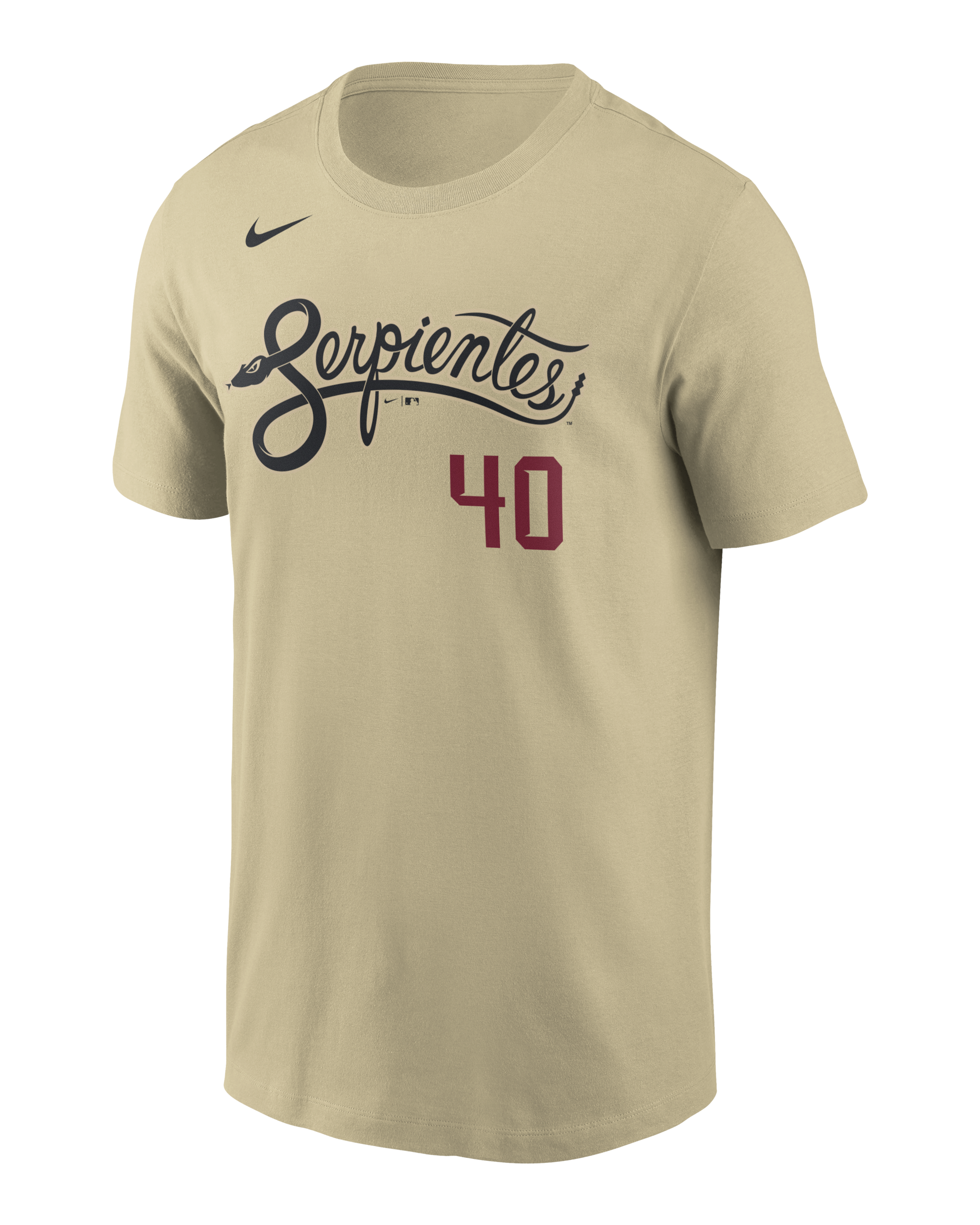 Nike David Peralta Arizona Diamondbacks Serpientes City Connect Jersey  Beige L