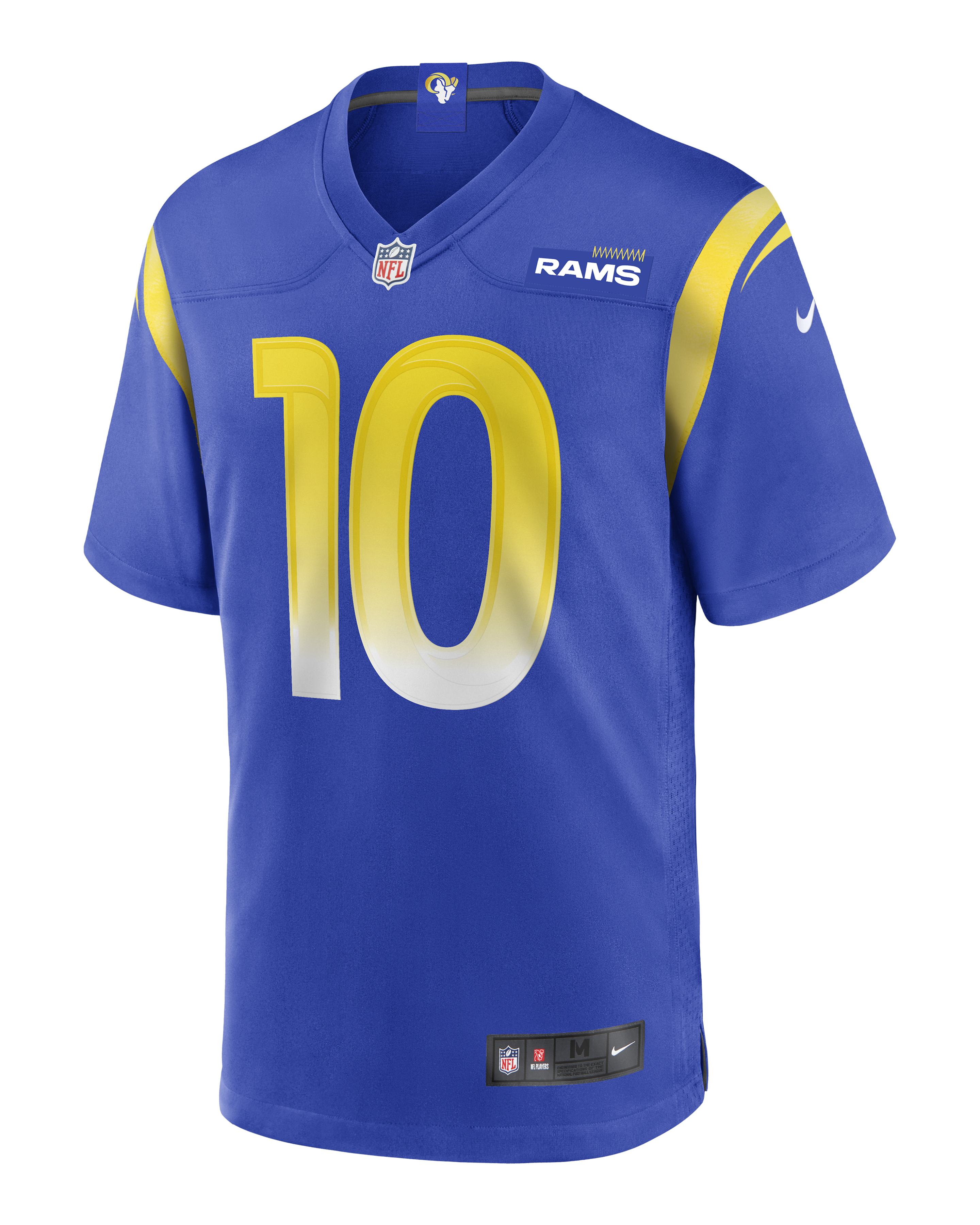 Nike Super Bowl LVI Champions Roster (NFL Los Angeles Rams) Men's T-Shirt.