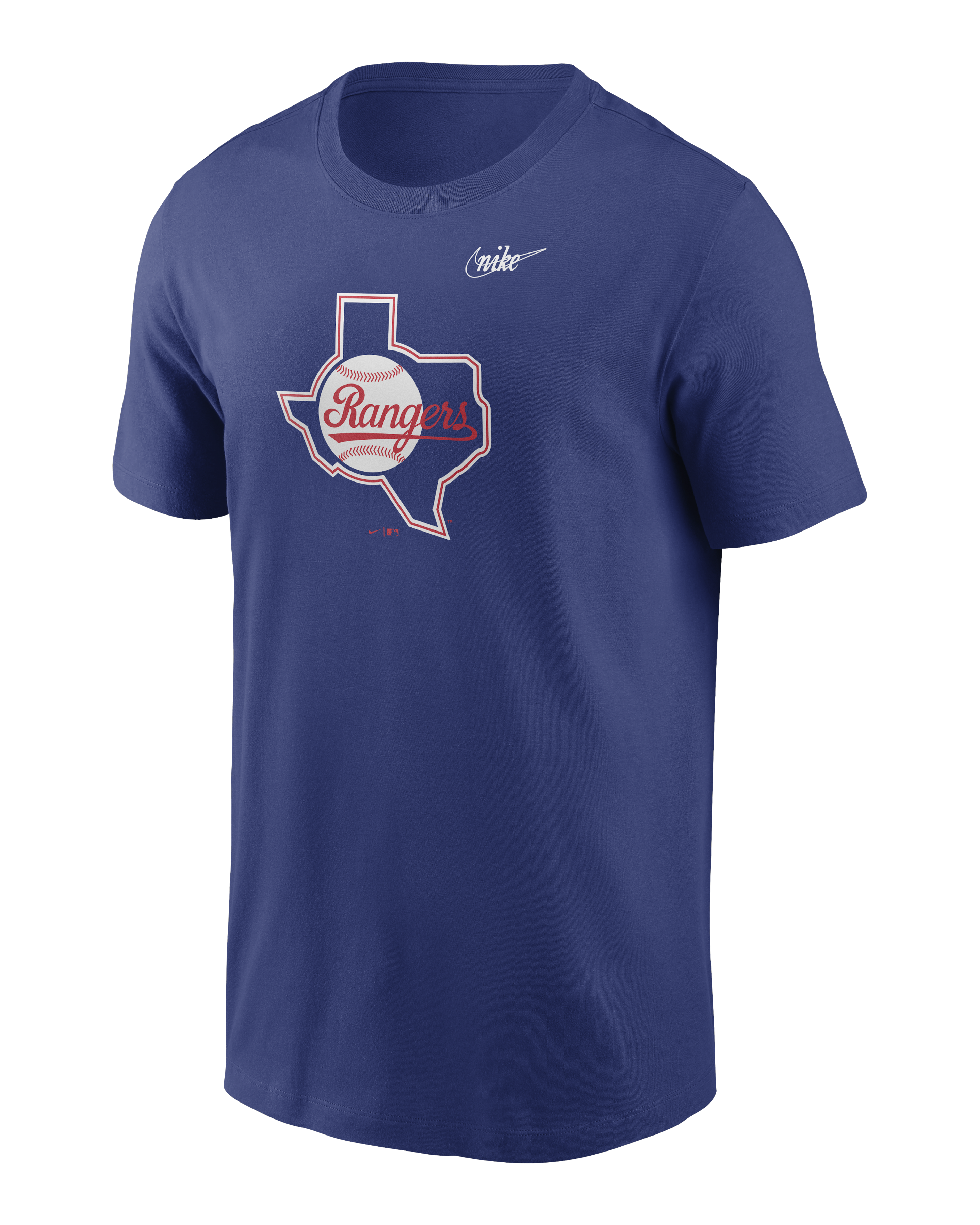 Texas Rangers Camo Logo Men's Nike MLB T-Shirt