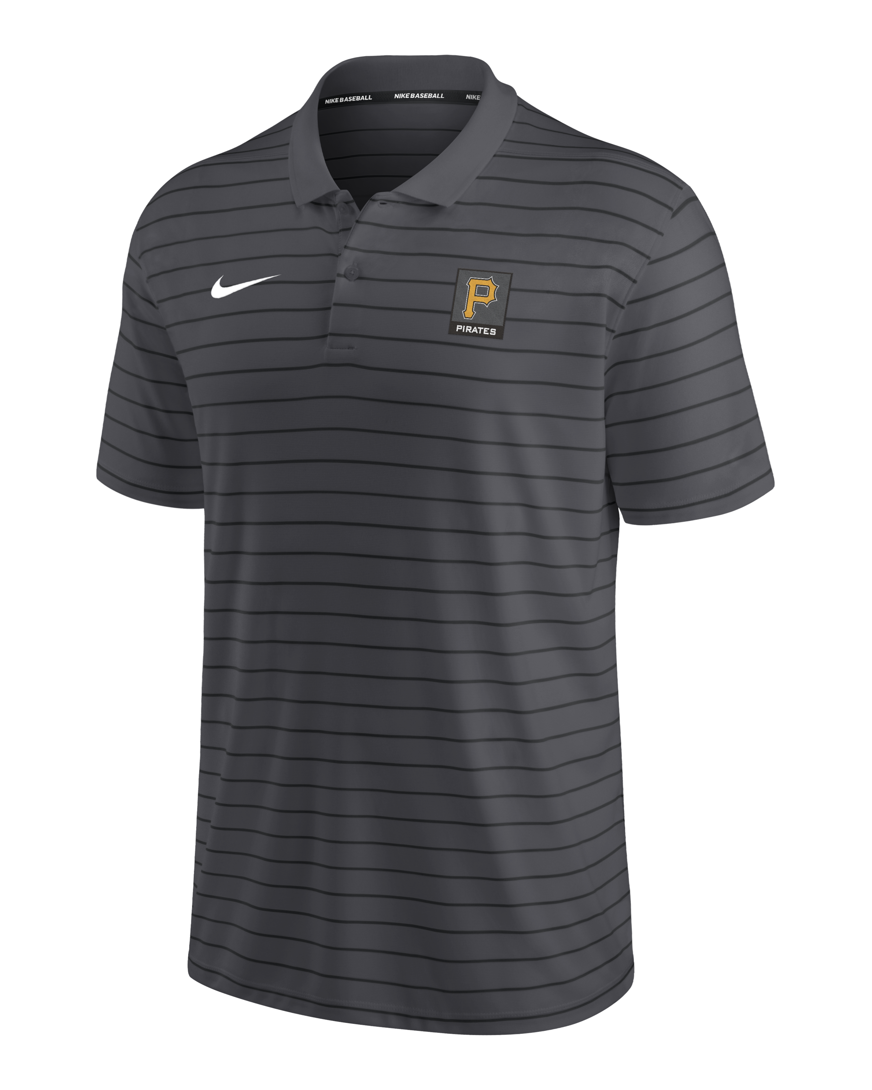 San Francisco Giants Nike Dri-FIT Stripe Polo - Black