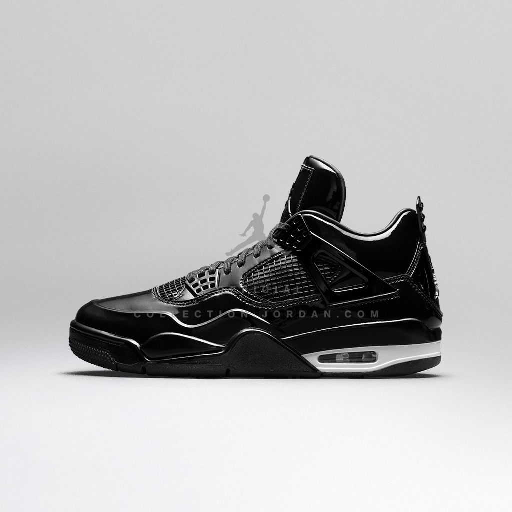 jordan retro 4 black and white men