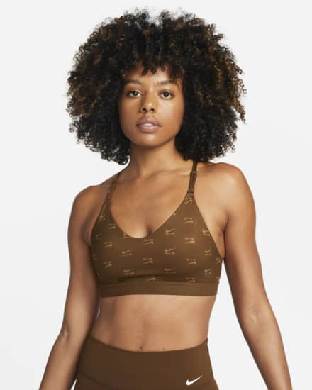 air indy light support non padded printed sports bra PNBJll