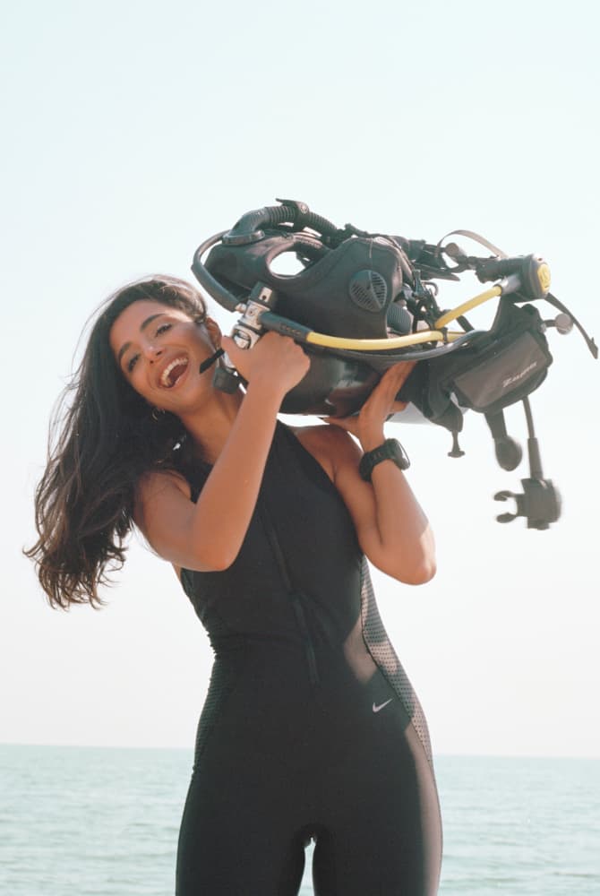 My Backyard 私の世界 女性のスキューバダイビングをさらに深くへ Nike 日本