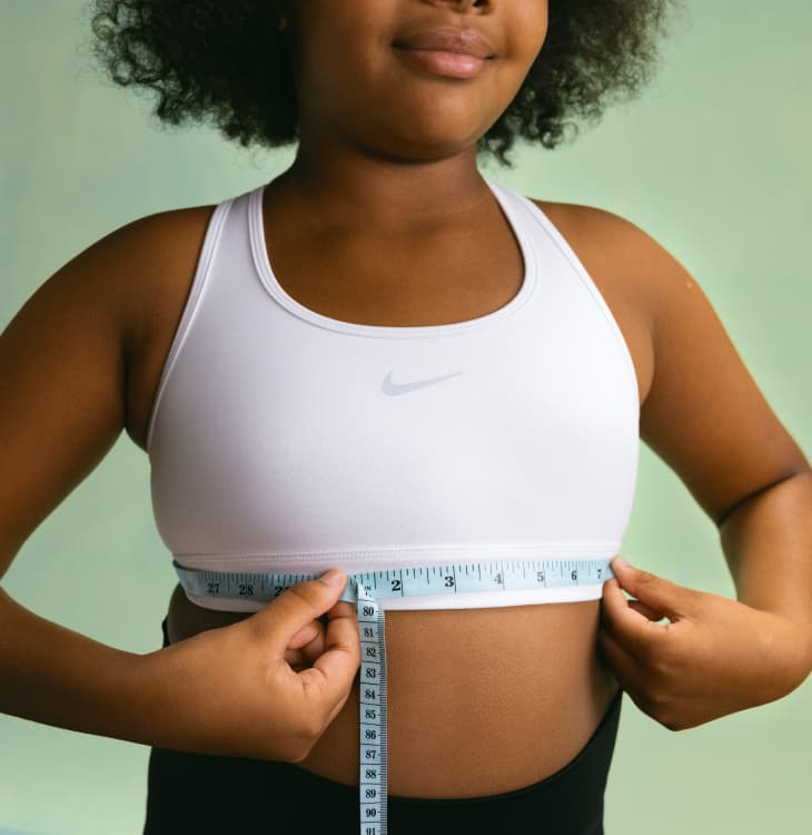 Girls' Sports Bra Size Chart. Nike AU