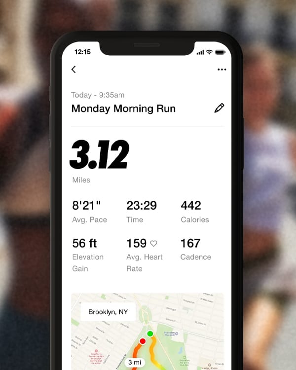 Nike Run Club App. CA