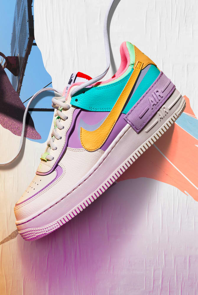 zapatillas nike air force de colores