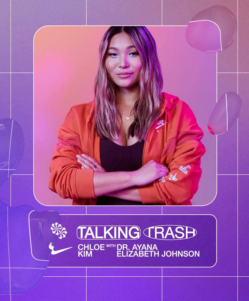 Destilar metálico llamar Talking Trash con Chloe Kim. Nike ES