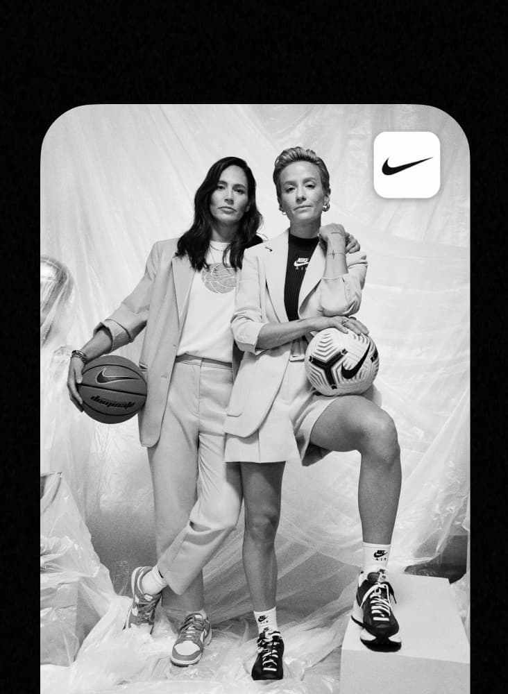 Dropping in the Nike App. Nike.com