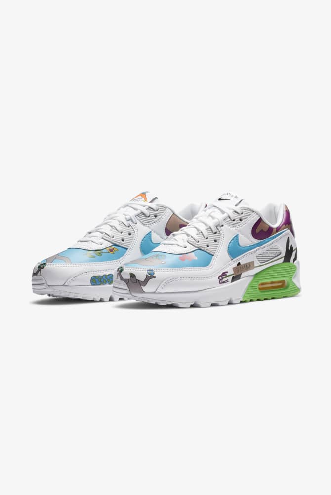 NIKE FLYLEATHER AIR MAX 90 QS \