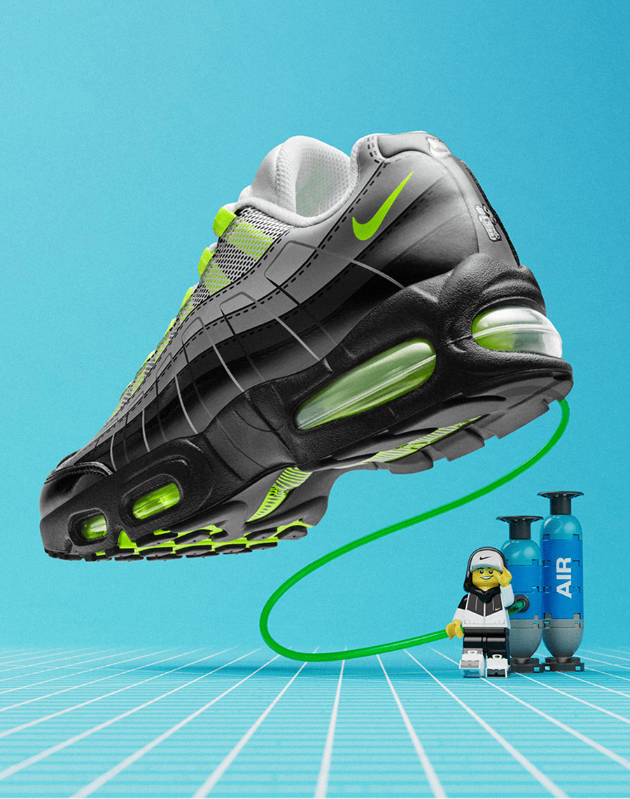 Nike and LEGO® partnership. Nike RO