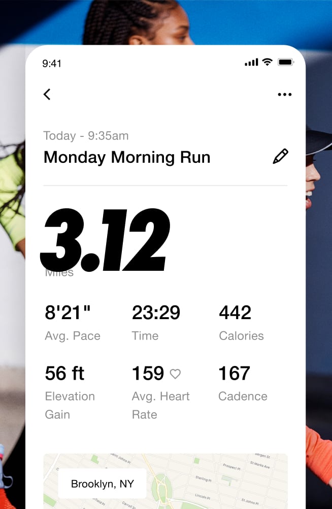 Nike Run App. Nike