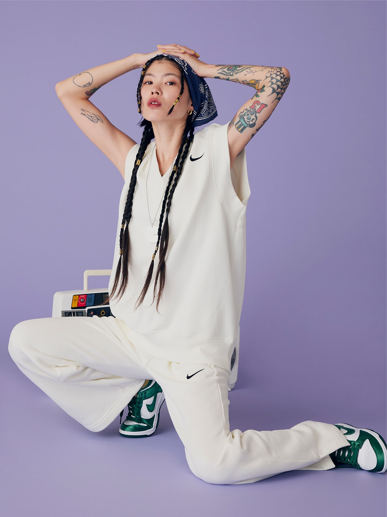 関税送料込♪NIKE/フェニックス フリース 七分袖 ワンピース 関税送料込♪NIKE/フェニックス フリース 七分袖 ワンピース
