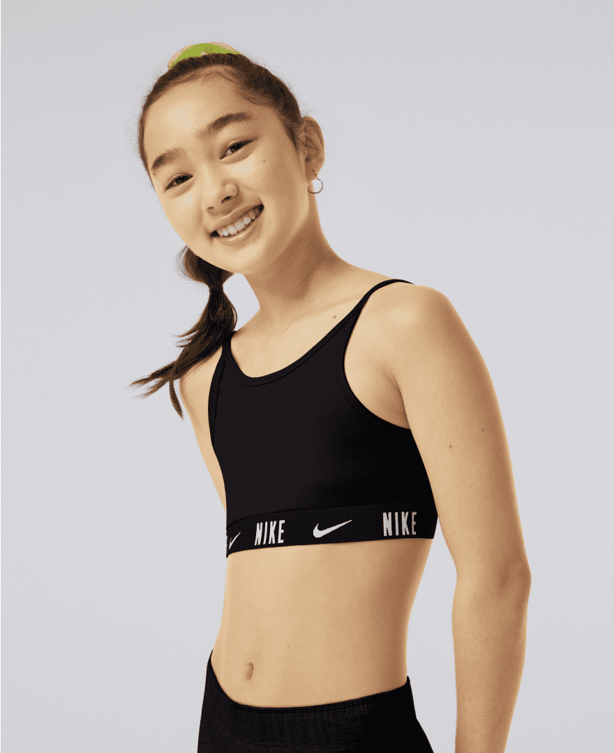 hoofdonderwijzer Verfrissend Oefenen Maattabel sport-bh's voor meisjes. Nike NL