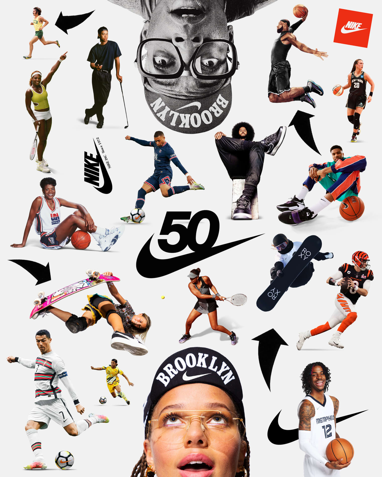 colonia regla Pirata 50 Aniversario. Nike AR