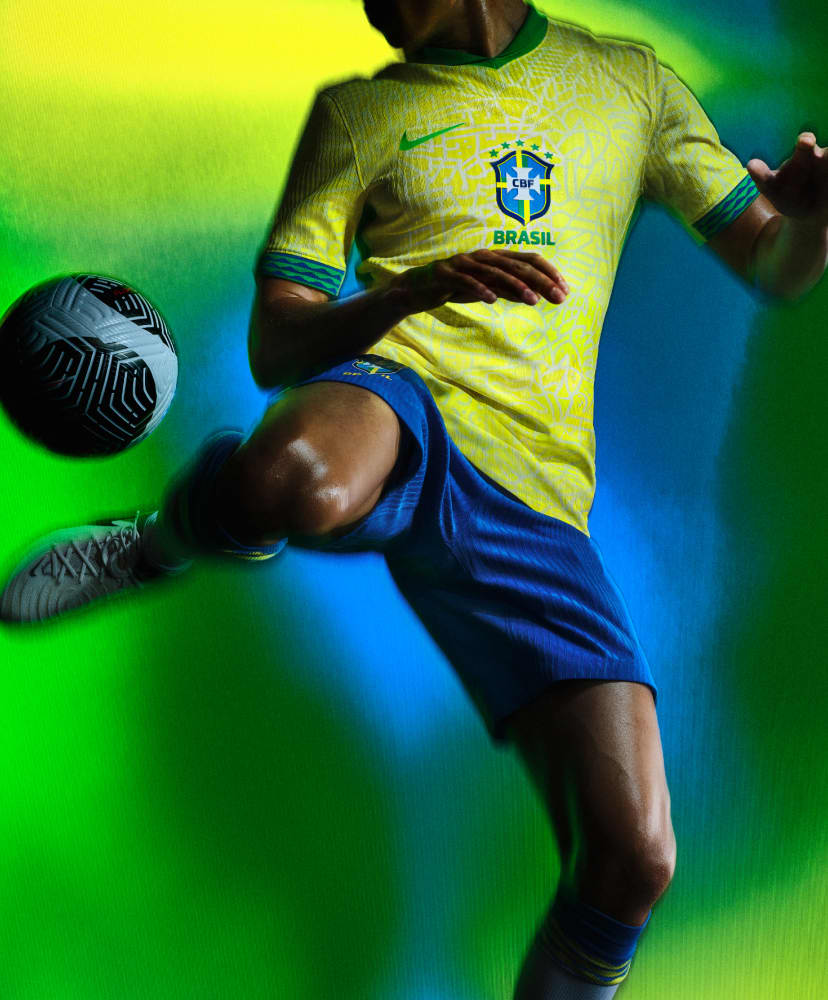 Neymar Jr. Brazil National Team Nike 2022/23 Home Breathe Stadium Replica  Player Jersey - Yellow