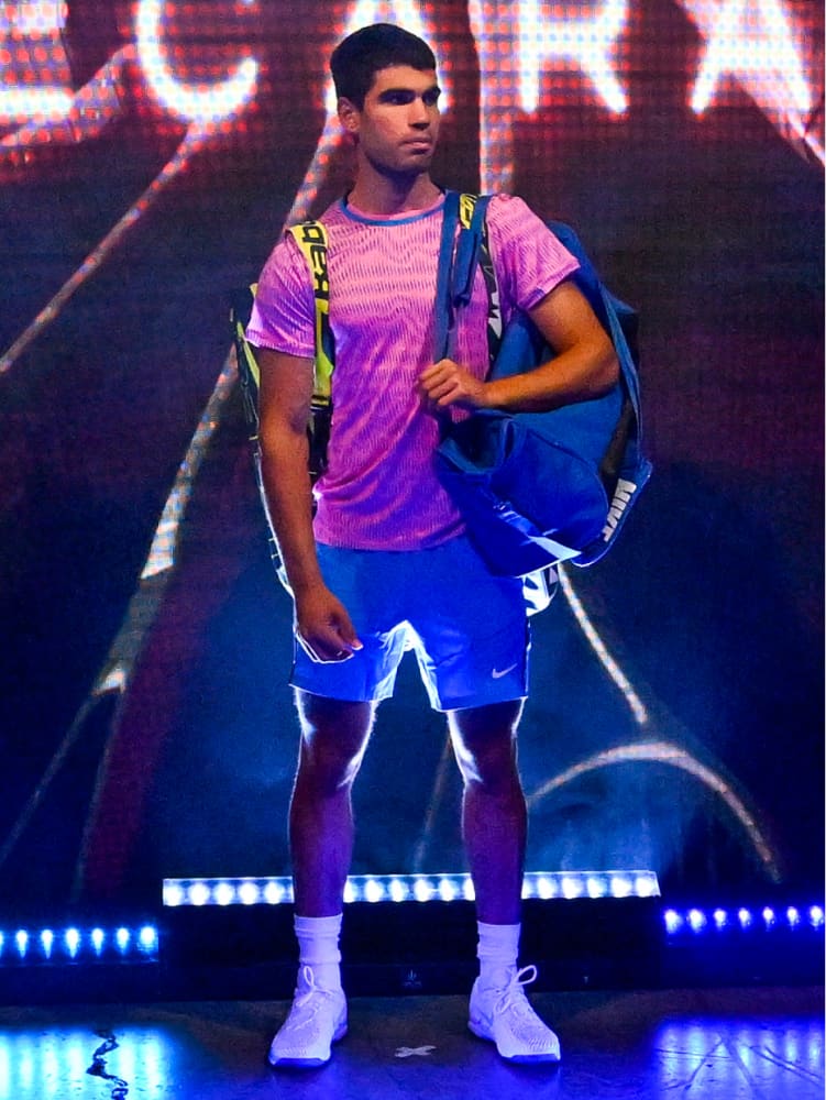 Nike athlete: Carlos Alcaraz. Nike SI