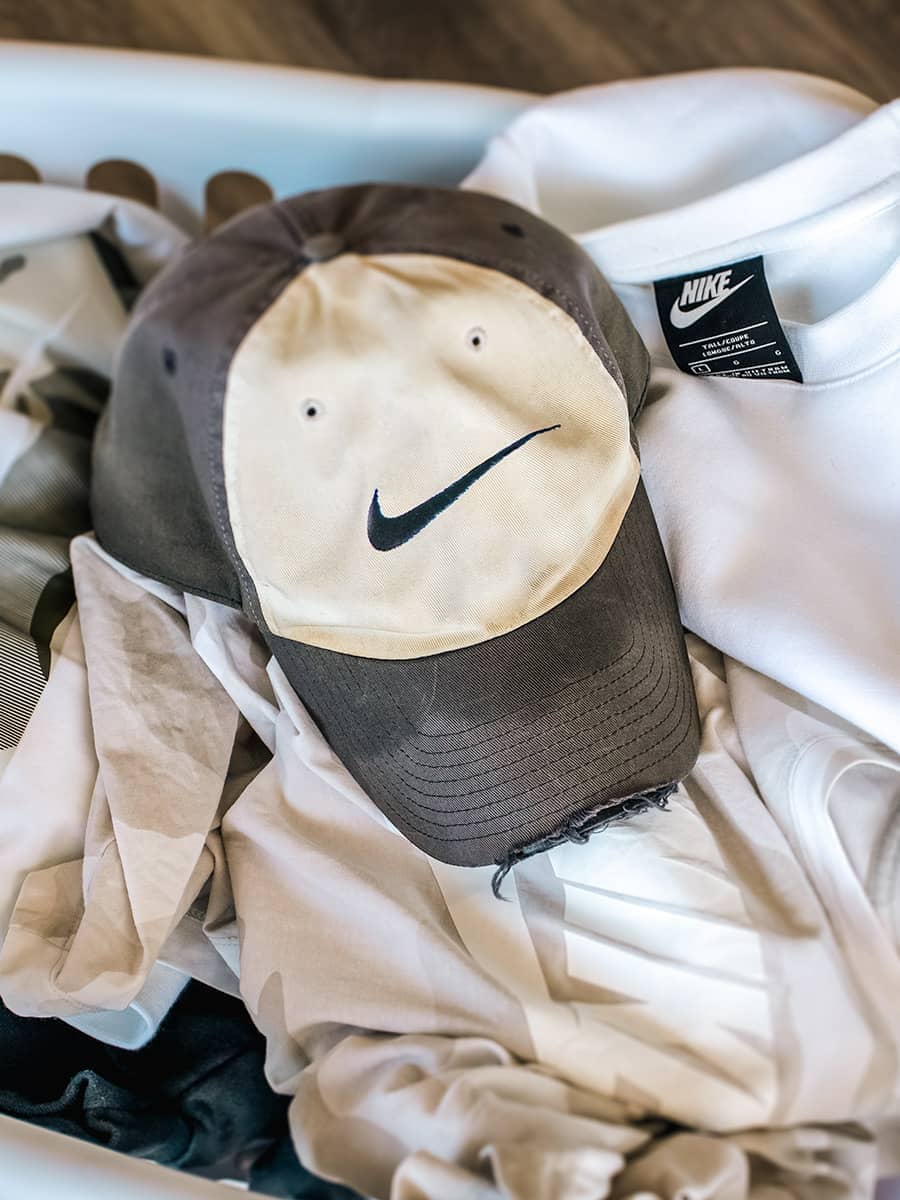 帽子の汗ジミを落とすコツ Nike 日本