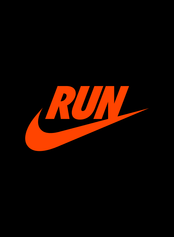 nike track logo