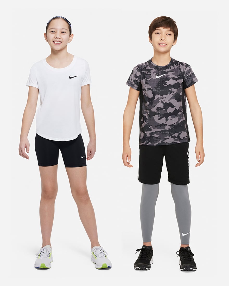 Nike® Apparel Size Charts