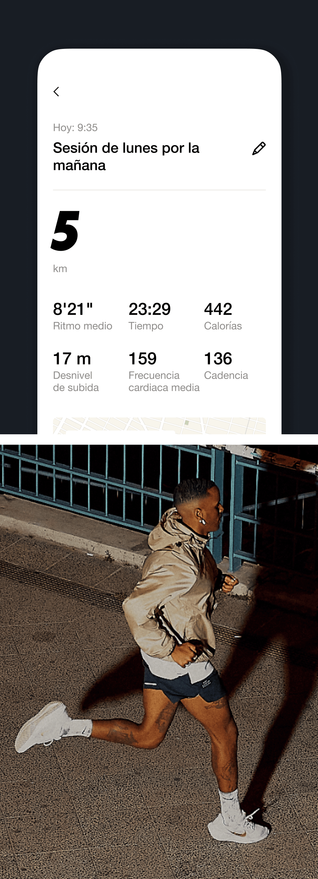 Nike Run Club App. Nike ES