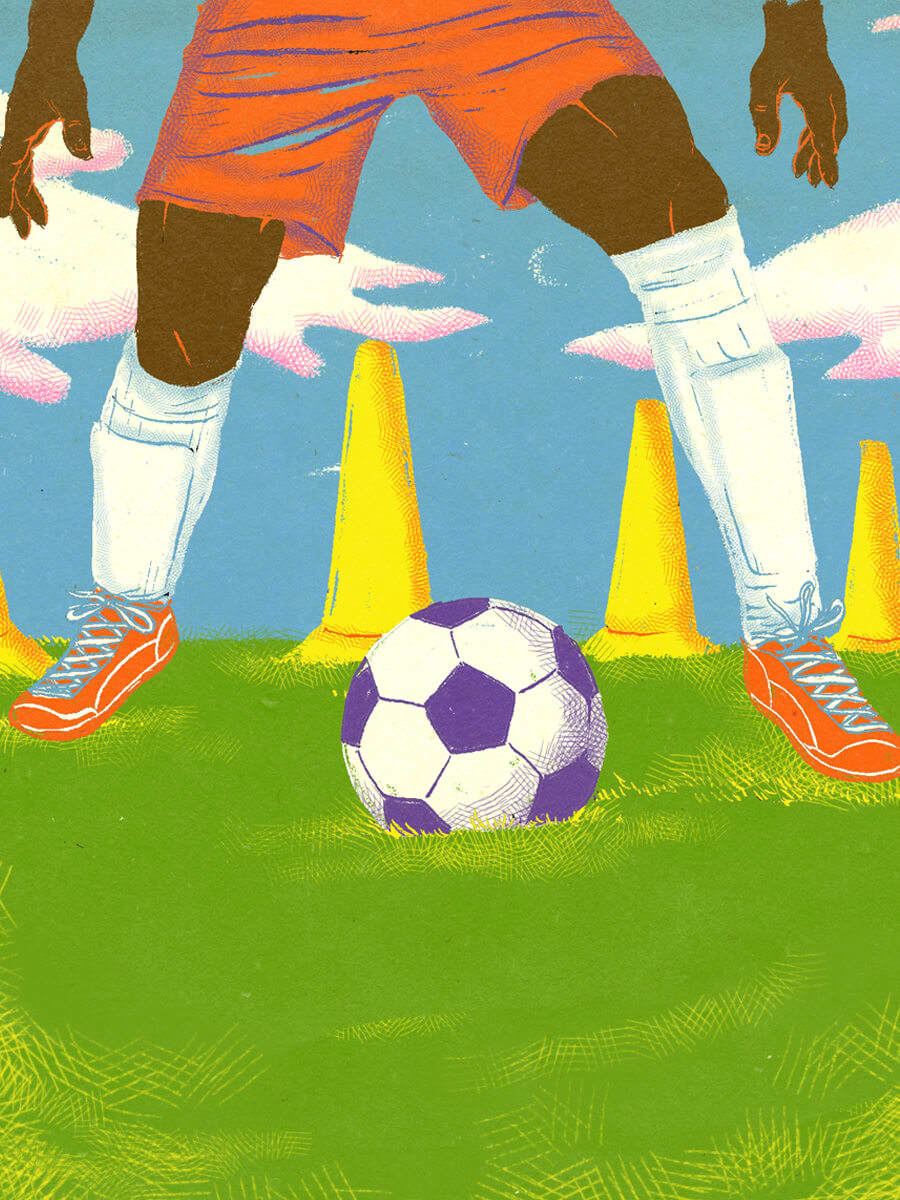 Ensemble d'échelle d'agilité, formation de vitesse de jeu de pied pour le  football, football