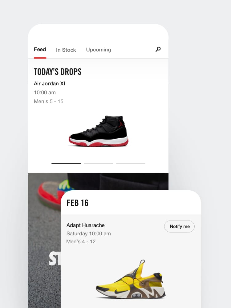 nike snkrs website