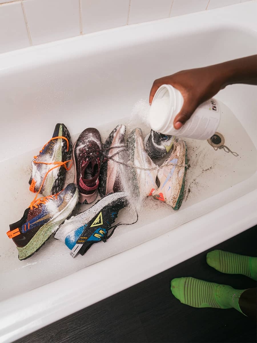 Cómo limpiar zapatillas de running. Nike
