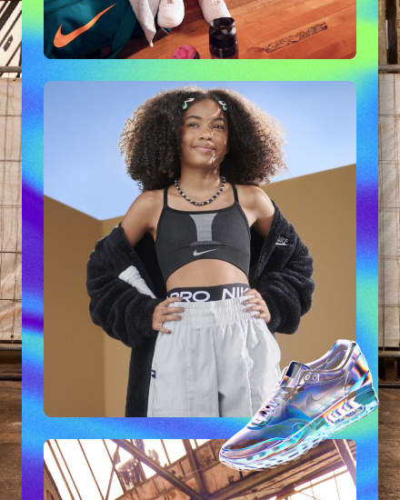 Nike Teens: your home of the latest fashion, inspiration and real