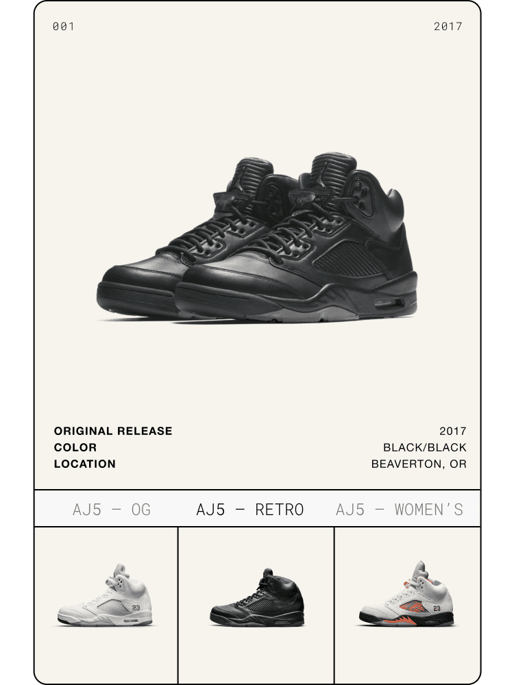 Air Jordan 5 retro & OG archive collection . Nike.com
